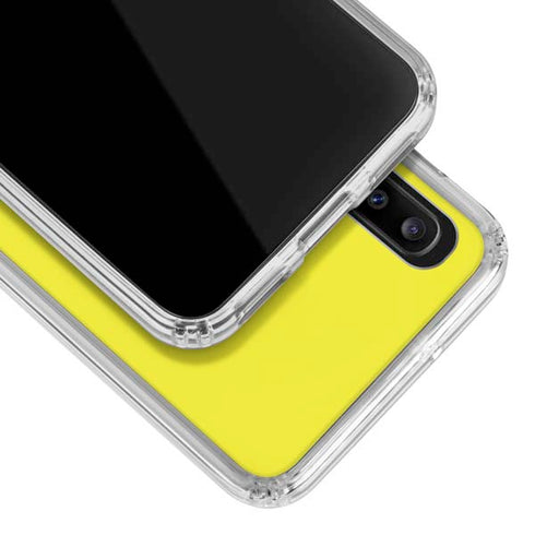 Adult Swim Rick and Morty Rick and Morty Portal Eyes Galaxy A20 Clear Case